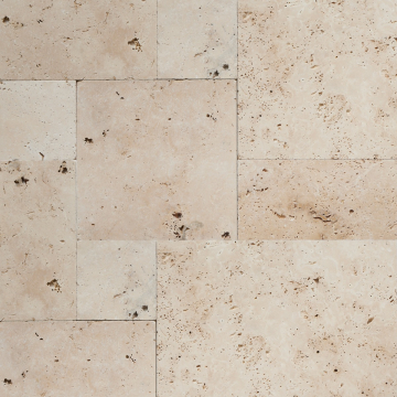 Komplet kamienny trawertyn Classical Light bębnowany 0,742 m2