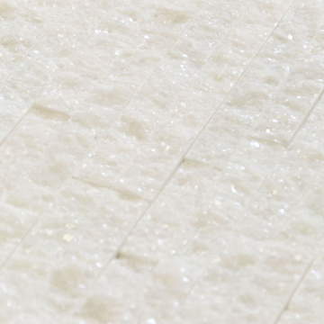 Panel kamienny marmur Stackstone Biały naturalny 36x10x0,8-1,3 cm