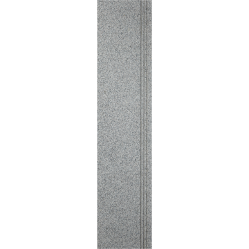 Stopień kamienny granit Grey polerowany z ryflami antypoślizgowym 150x33x2 cm