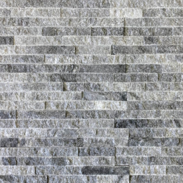 Panel kamienny marmur Stackstone Szaro-czarny naturalny 36x10x0,8-1,3 cm