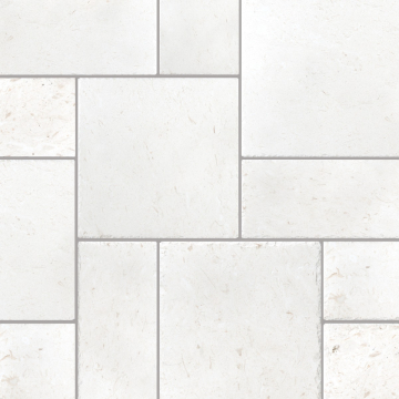 Komplet kamienny wapień Belleza szczotkowany 0,742 m2