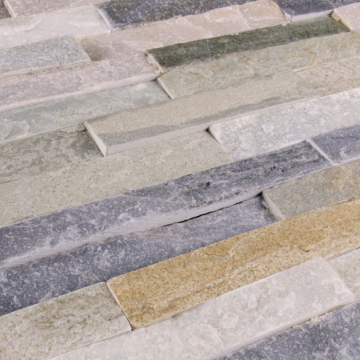 Panel kamienny łupek Stackstone Beżowy naturalny 36x10x0,8-1,3 cm