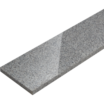 Podstopień kamienny granit Grey polerowany 150x16,5x2 cm