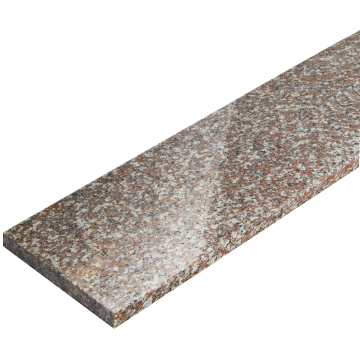 Podstopień kamienny granit Brown polerowany 150x16,5x2 cm