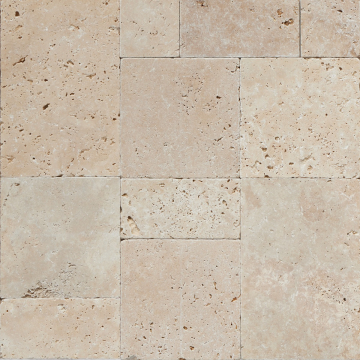 Komplet kamienny trawertyn Classical Light Piccolo bębnowany 0,720 m2