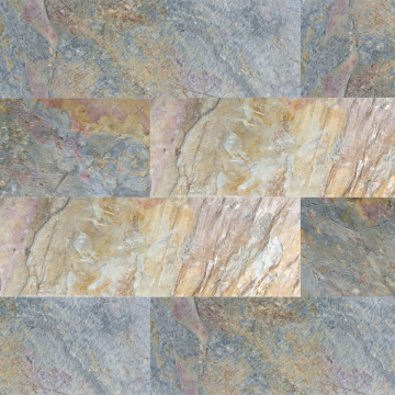 Płytka kamienna łupek Sadar Mix Brick naturalny 30x10x0,8-1,3 cm