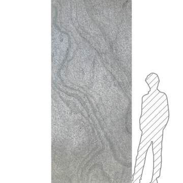 Fornir kamienny łupek Silver Shine 305x122x0,2 cm