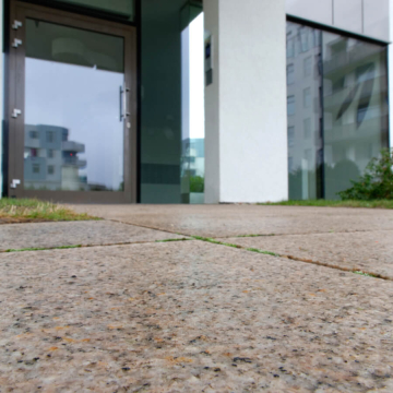 Płytka kamienna granit Yellow płomieniowany 60x60x2 cm