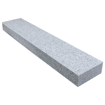Opornik kamienny granit Grey płomieniowany 100x20x6 cm