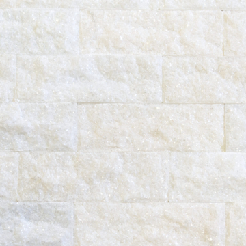 Płytka kamienna marmur White C. Brick naturalny 30x10x1,5 cm