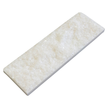 Płytka kamienna marmur White C. Brick naturalny 30x10x1,5 cm