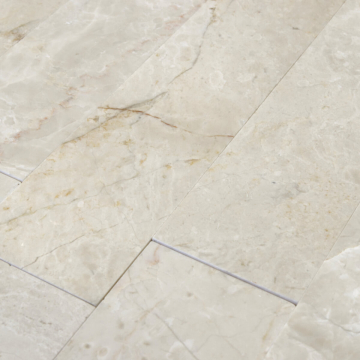 Płytka kamienna marmur Lily Classic szlifowany 30,5x7,5x1 cm