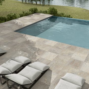 Płytka kamienna granit Cielo De Marfil polerowany 60x60x1,5 cm