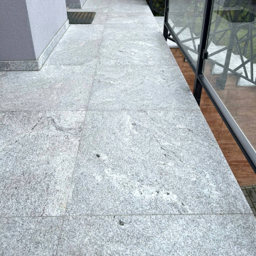 Płytka kamienna granit Royal Juparana płomieniowany 60x60x2 cm