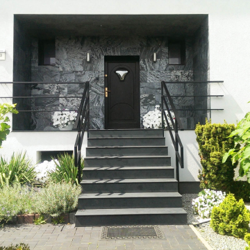 Płytka kamienna kwarcyt Grey szlifowany 60x60x1,2 cm