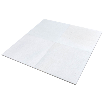 Płytka kamienna marmur Pure White polerowany 60x60x1,8 cm