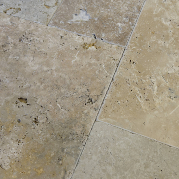 Komplet kamienny trawertyn Classical Light bębnowany 0,742 m2