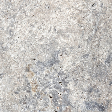 Płytka kamienna trawertyn Grey Ashes bębnowany 61x61x3 cm