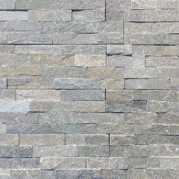 Panel kamienny łupek Stackstone Szary naturalny 36x10x0,8-1,3 cm