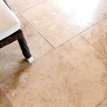 Płytka kamienna trawertyn Classical szlifowany i wypełniany 61x61x1,2 cm